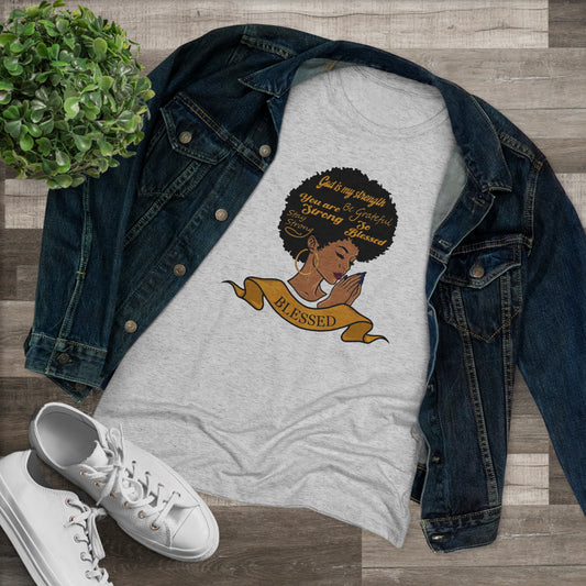 God is My Strength Tee