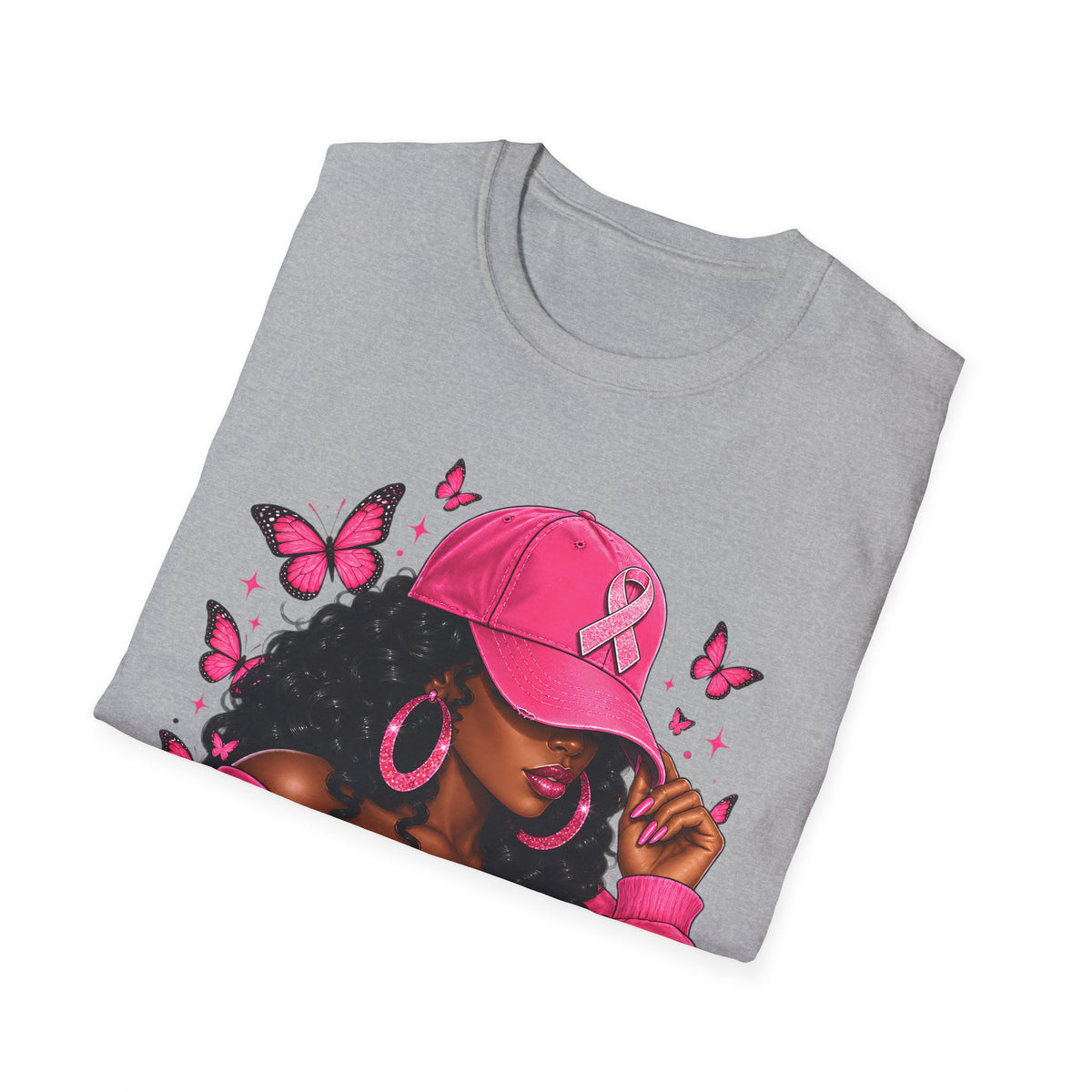 Breast Cancer Awareness T-Shirt — "In October We Wear Pink" Graphic