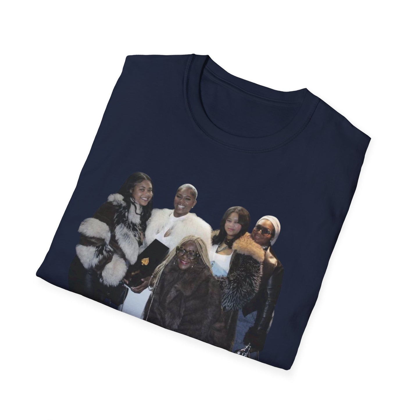 T-Shirt — "7 Queens 5 Empires" Graphic Tee | Empowerment Crew Portrait
