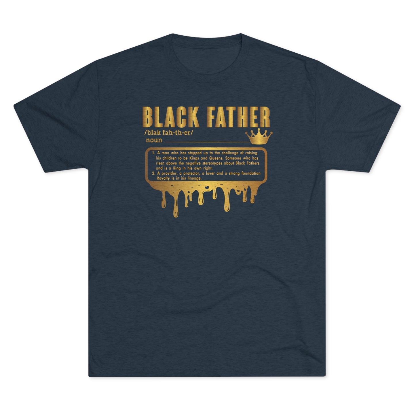 Black Father - Tri-Blend Crew Tee