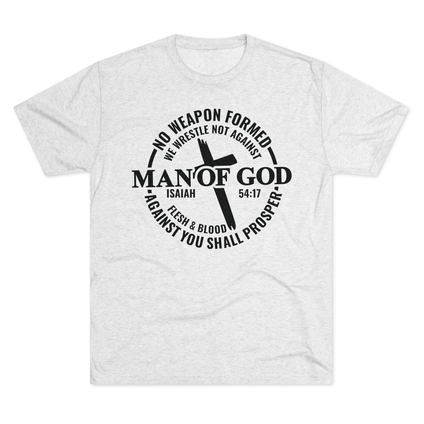 No Weapon - Tri-Blend Crew Tee