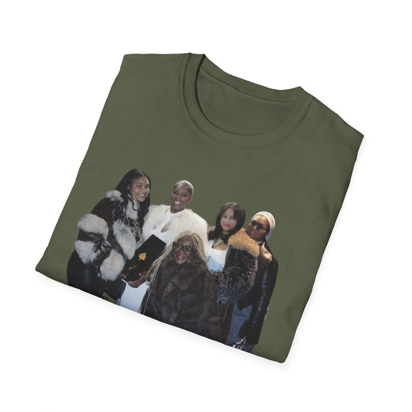 T-Shirt — "7 Queens 5 Empires" Graphic Tee | Empowerment Crew Portrait