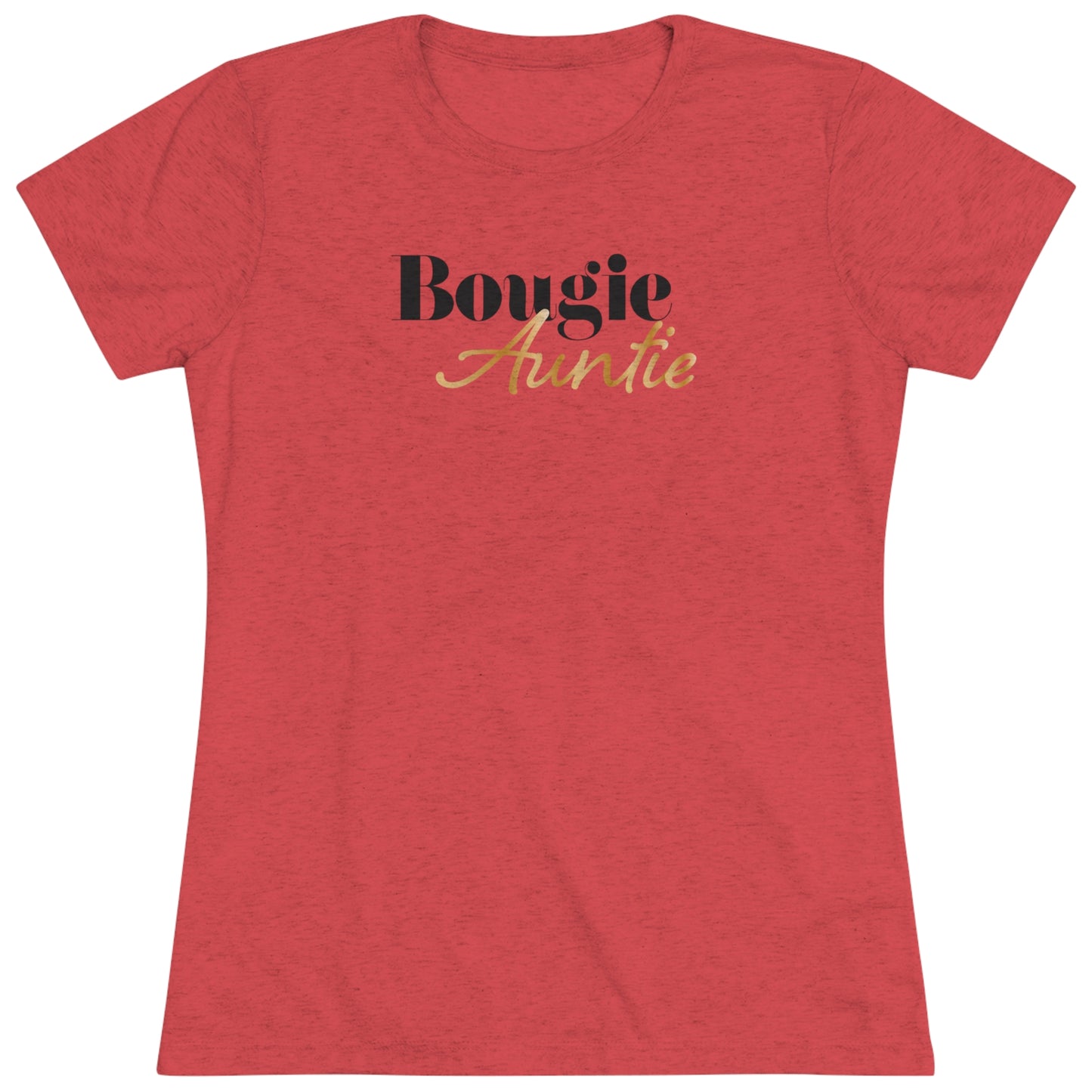 Boughie Auntie - Triblend Tee