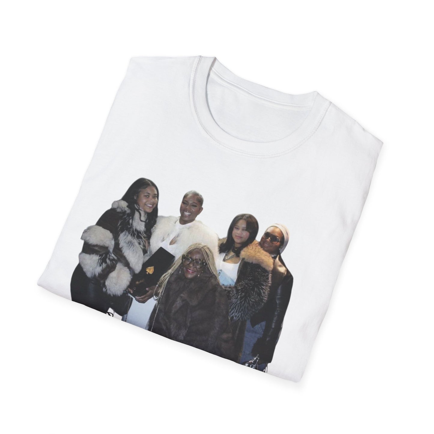 T-Shirt — "7 Queens 5 Empires" Graphic Tee | Empowerment Crew Portrait