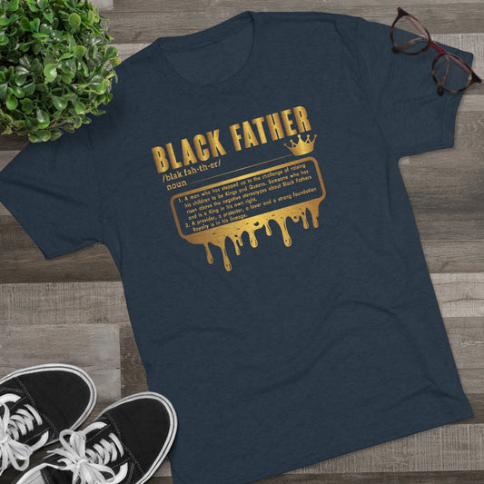 Black Father - Tri-Blend Crew Tee
