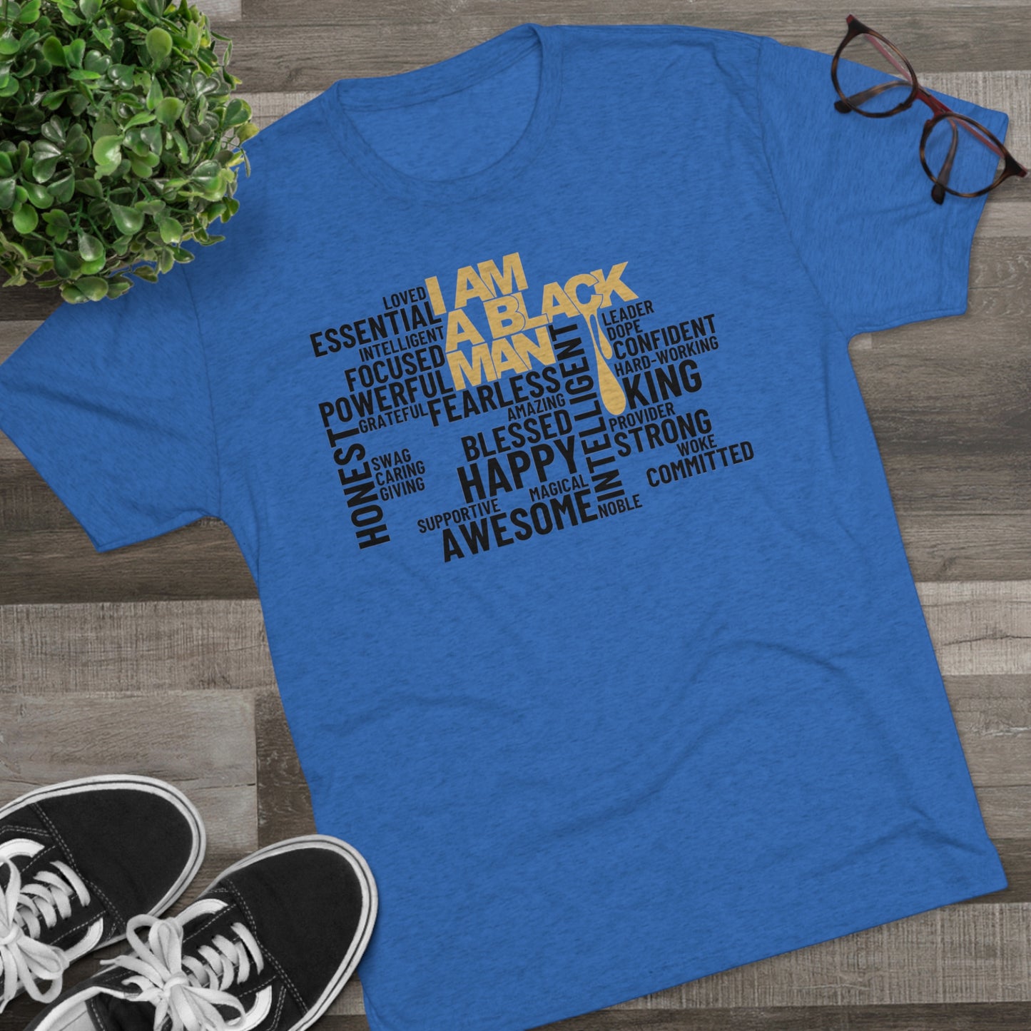 I AM...Tri-Blend Crew Tee