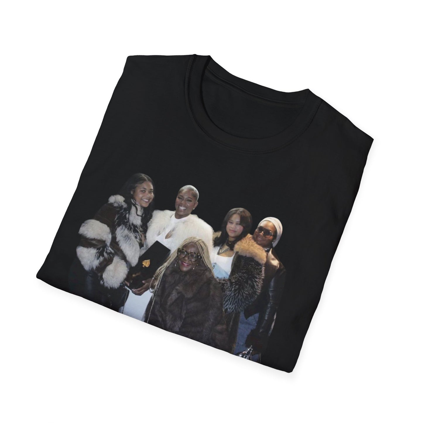 T-Shirt — "7 Queens 5 Empires" Graphic Tee | Empowerment Crew Portrait
